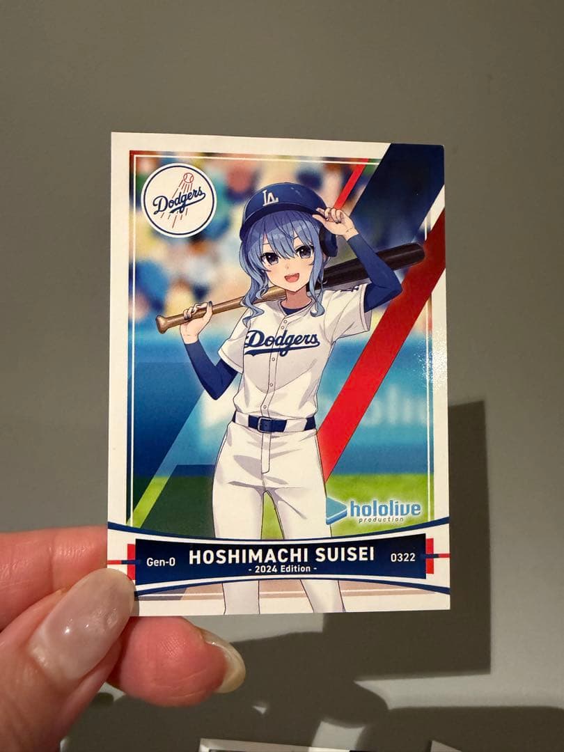 ホロライブ　ドジャースコラボカード 3枚セット