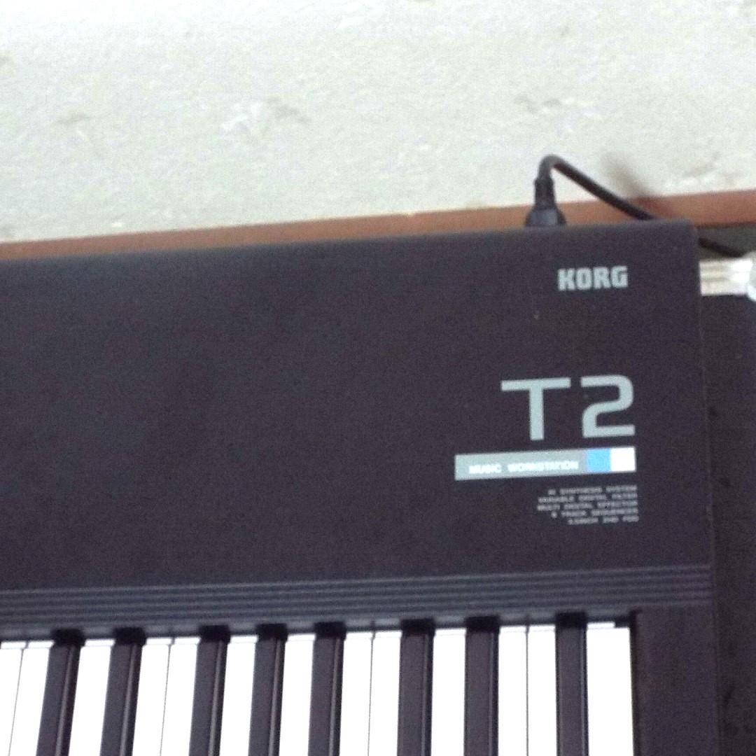 完動_美品 電池交換済 76FS鍵盤 コルグ T2_本体のみ