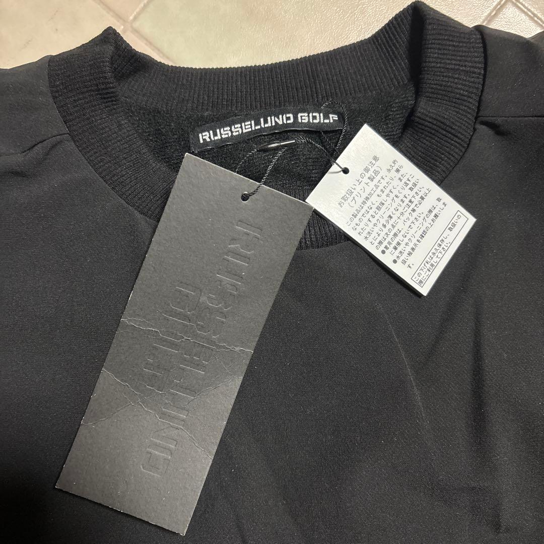 新品タグ付き⭐︎ ラッセルノゴルフ☆プルオーバー⭐︎サイズ5【L】定価37,400円