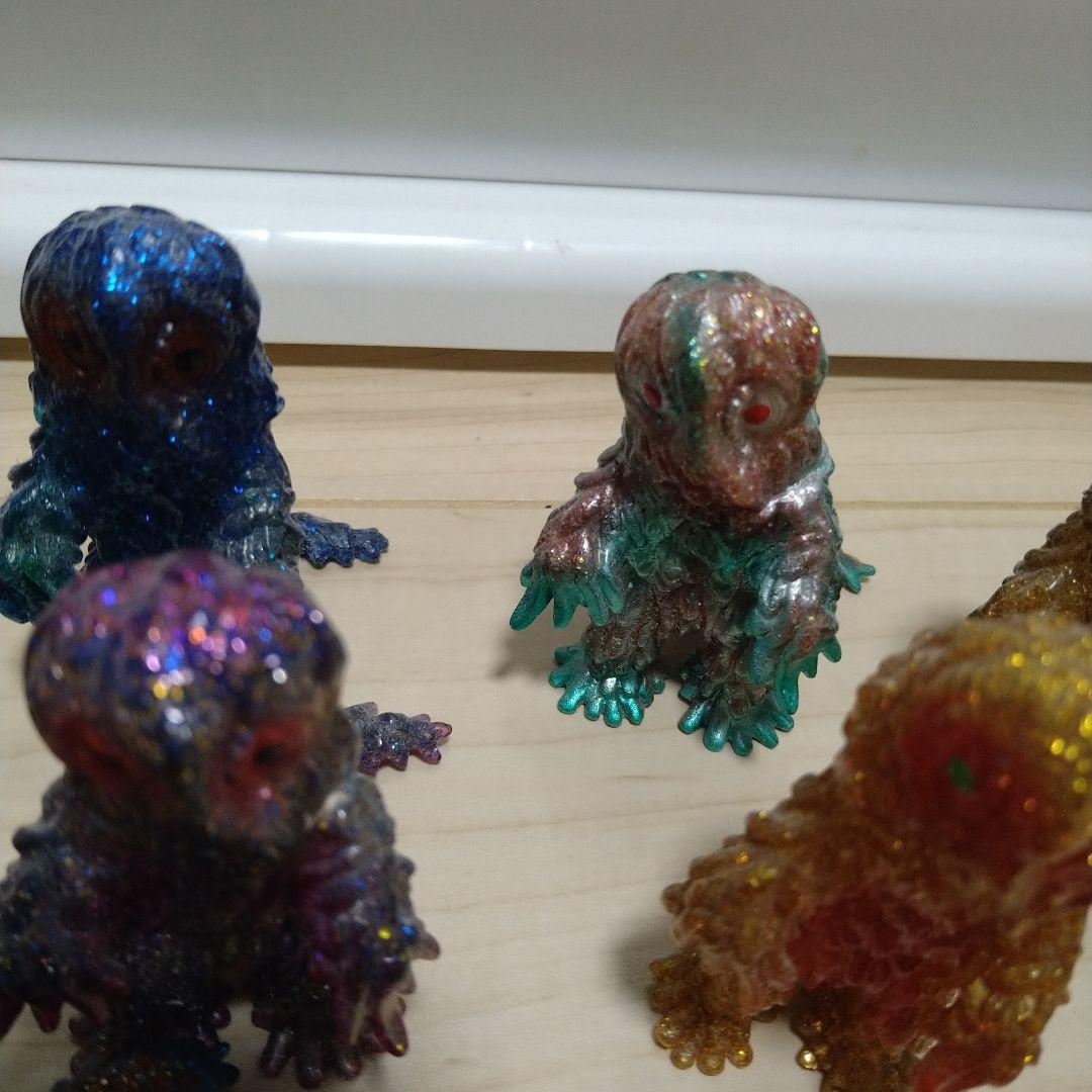 マルガチャ　ヘドラ　クリア　ラメ　セット