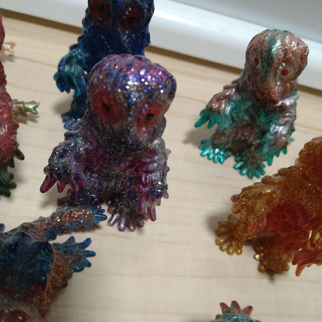 マルガチャ　ヘドラ　クリア　ラメ　セット