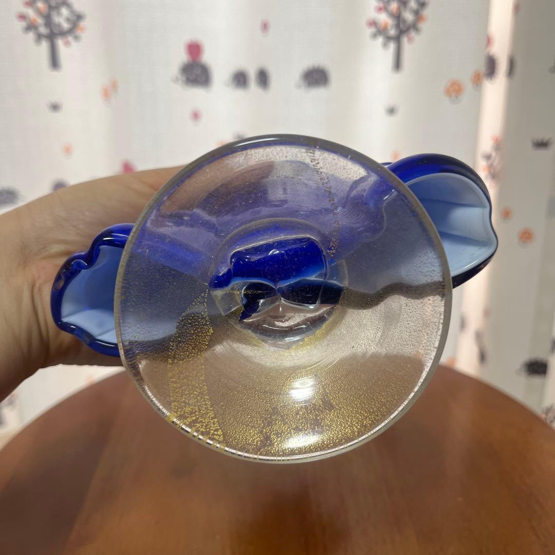 ガラスの置物　貴婦人