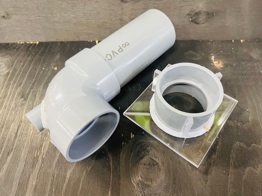 アクリル水槽オーバーフロー加工用 アクリル三重管セット　H450用　50-13