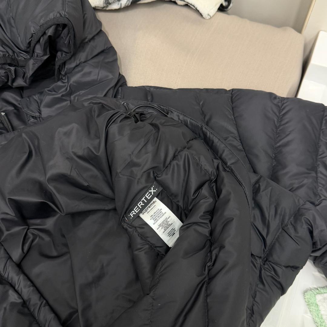 Supreme ブラック ダウンジャケット M
