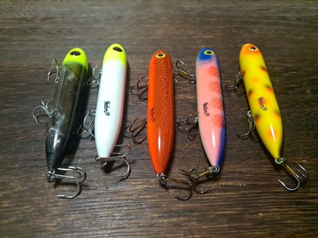 ヘドン　スーパースプーク　5色　5本セット