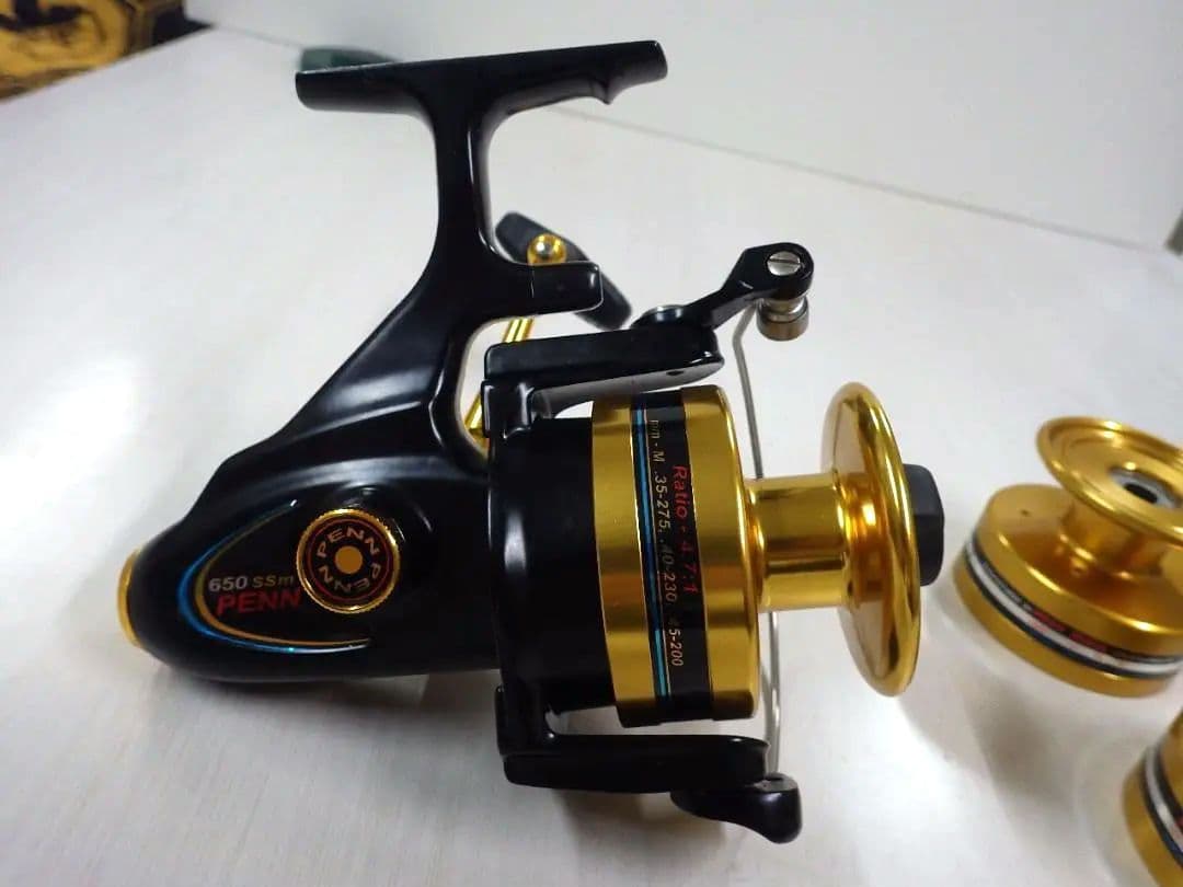 PENN(ペン) スピンフィッシャー 650ssm　新品　替スプール2個付き