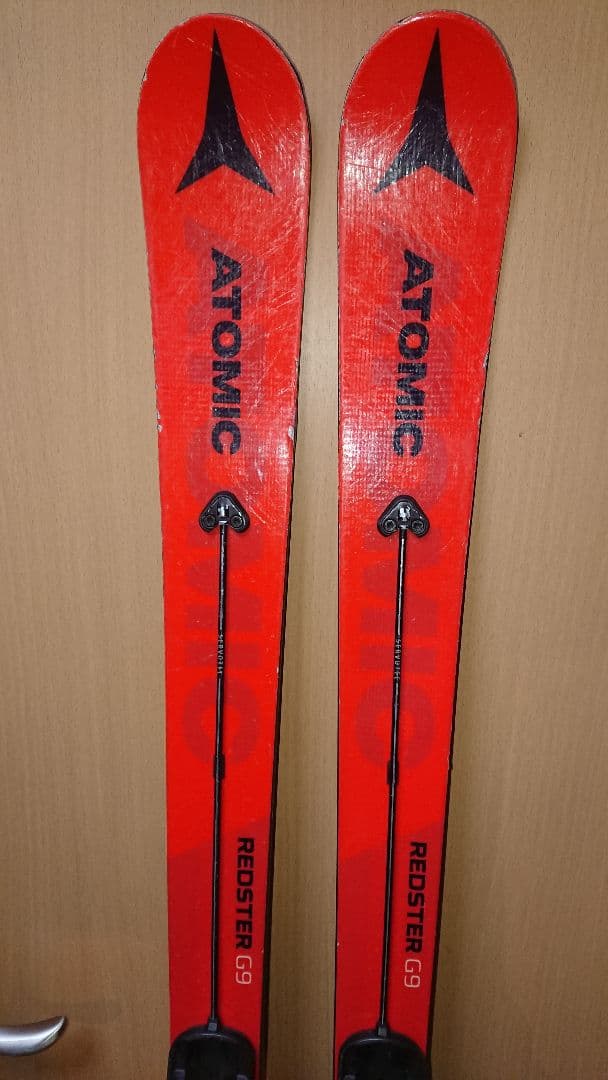 ATOMIC G9 166㎝ 簡単調整ビン265〜360㎜ スキー板 アトミック