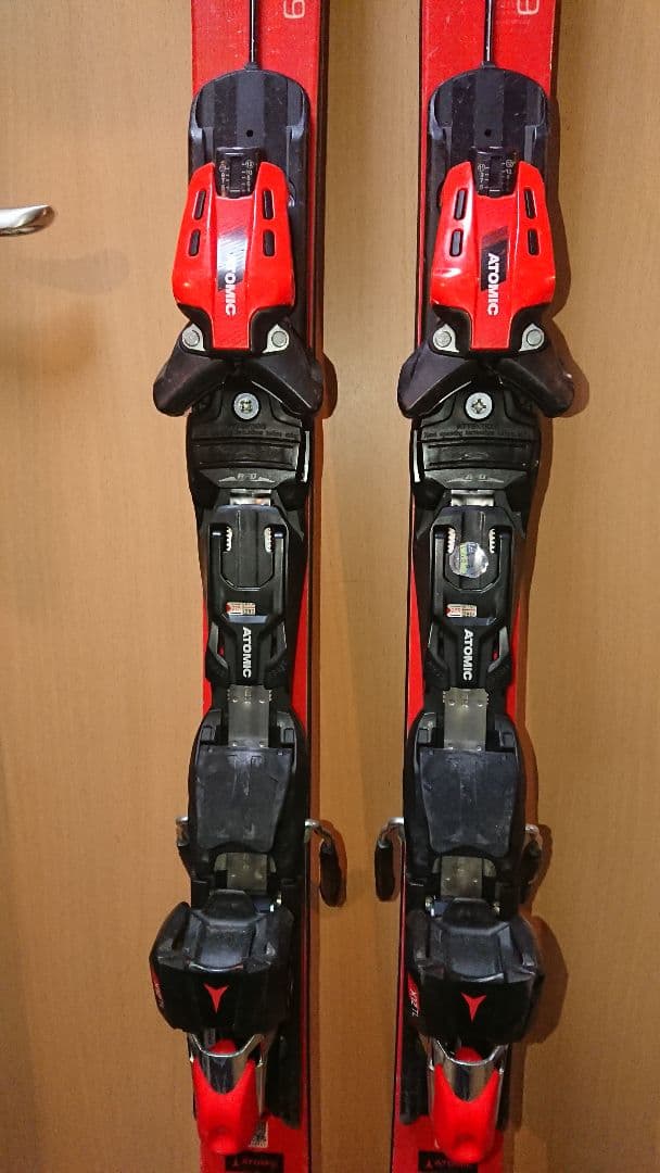 ATOMIC G9 166㎝ 簡単調整ビン265〜360㎜ スキー板 アトミック