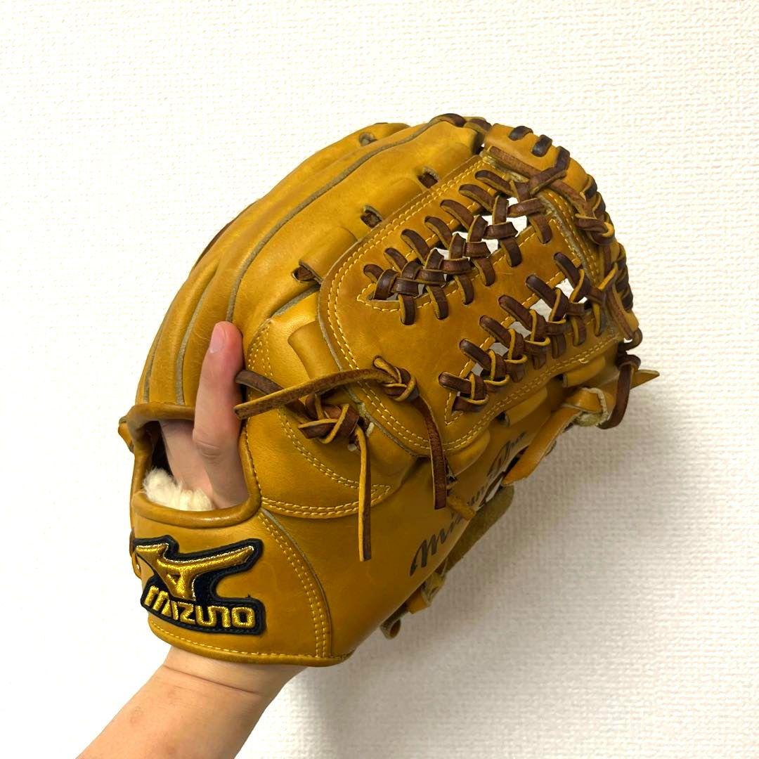 731 ミズノプロ 型抜群 即戦力 軟式 内野手用グローブ