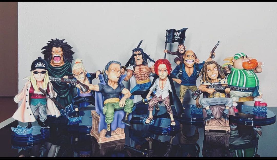 ワンピース　YZ STUDIO サンクス　海賊隊　ガレージキット　フィギュア