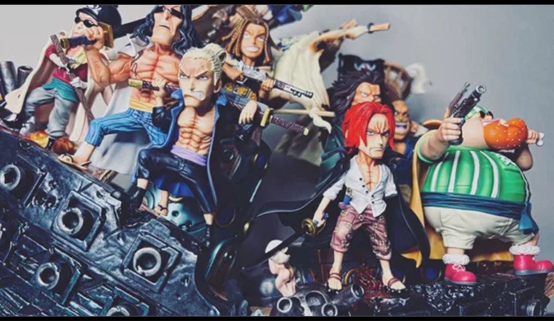 ワンピース　YZ STUDIO サンクス　海賊隊　ガレージキット　フィギュア