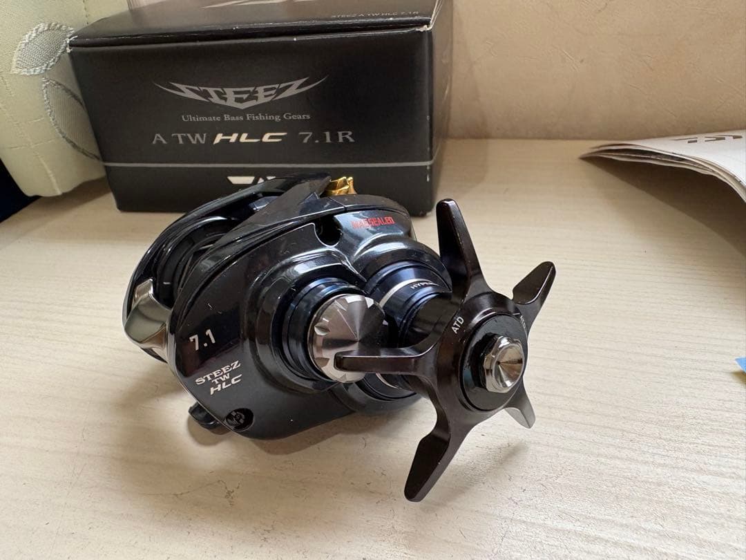 ★☆ダイワ 21スティーズ A TW HLC 7.1 ボディ　美品