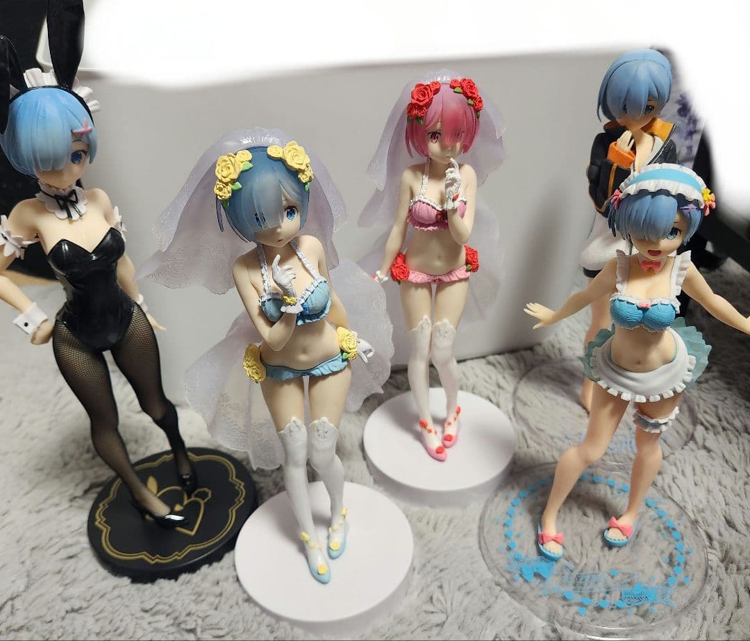 一番くじレム&ラムフィギュア~プリン・ア・ラ・mode~ A賞 ラストワン賞他