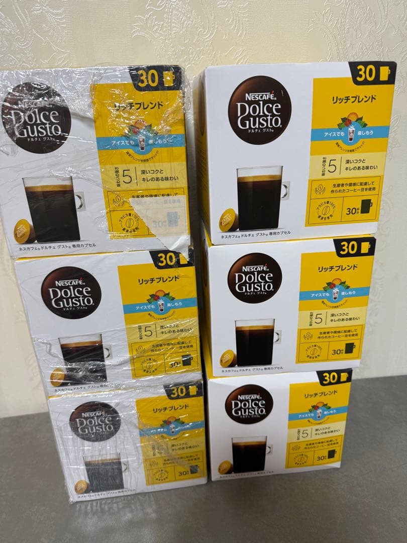 ネスカフェ ドルチェ グスト 専用カプセル リッチブレンド 6箱