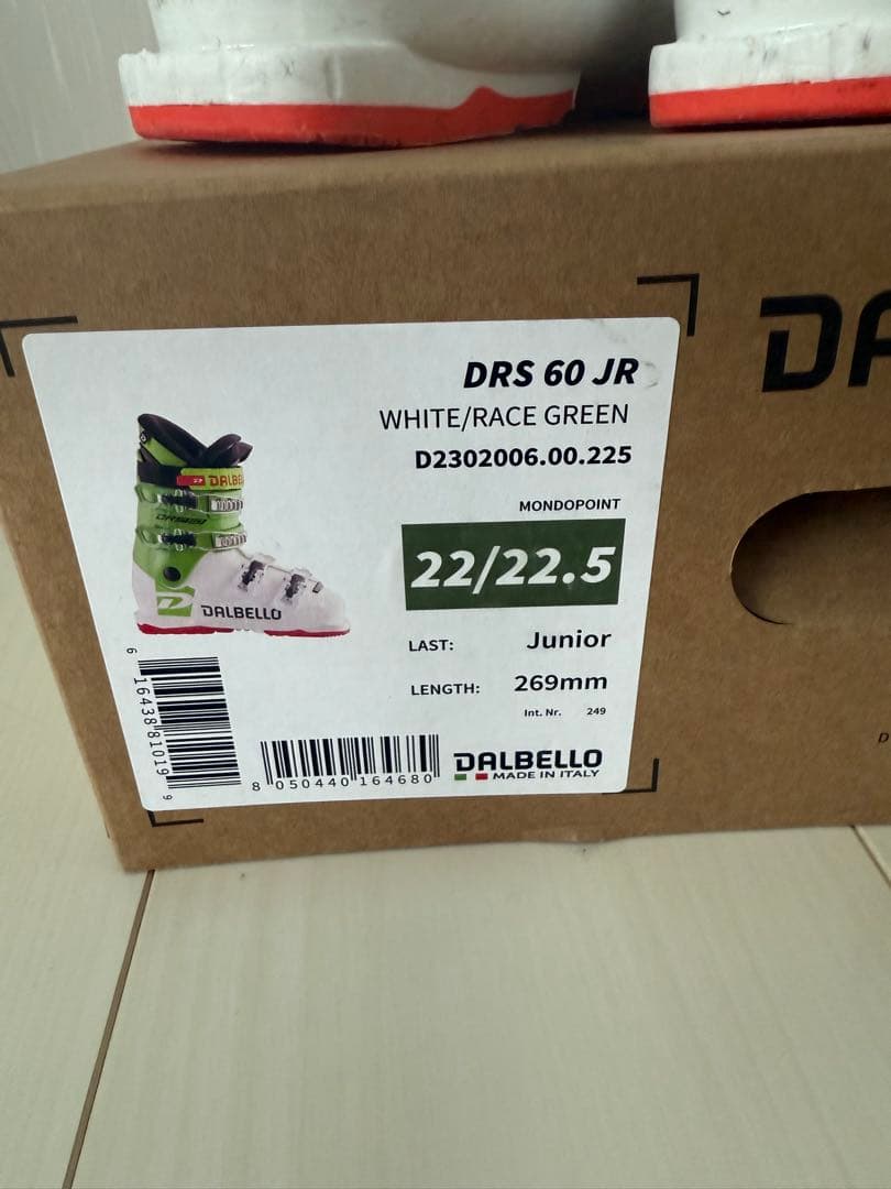 DALBELLO DRS 60 JR スキー靴 22/22.5