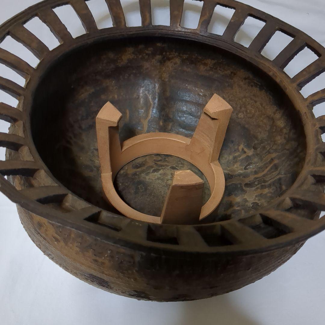 茶道具 瓶掛 南蛮焼 雲林院寶山