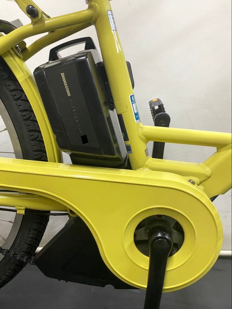 1年保証 送料無料　ブリヂストン　ステップクルーズ　黄色　電動アシスト自転車