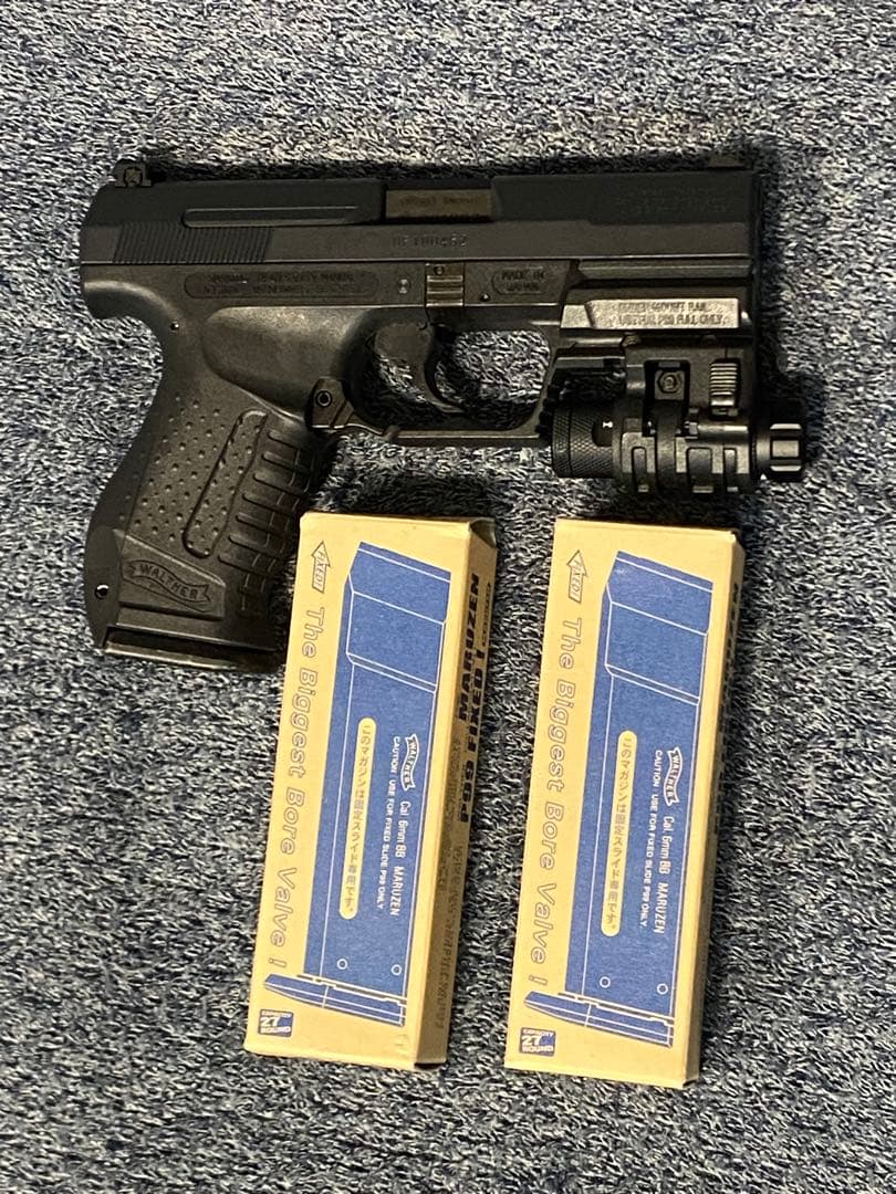 マルゼン ワルサーP99FS ガスガン 新品マガジンx2