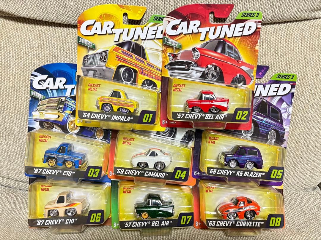 8台セット CAR TUNED SERIES 3 lowrider 等