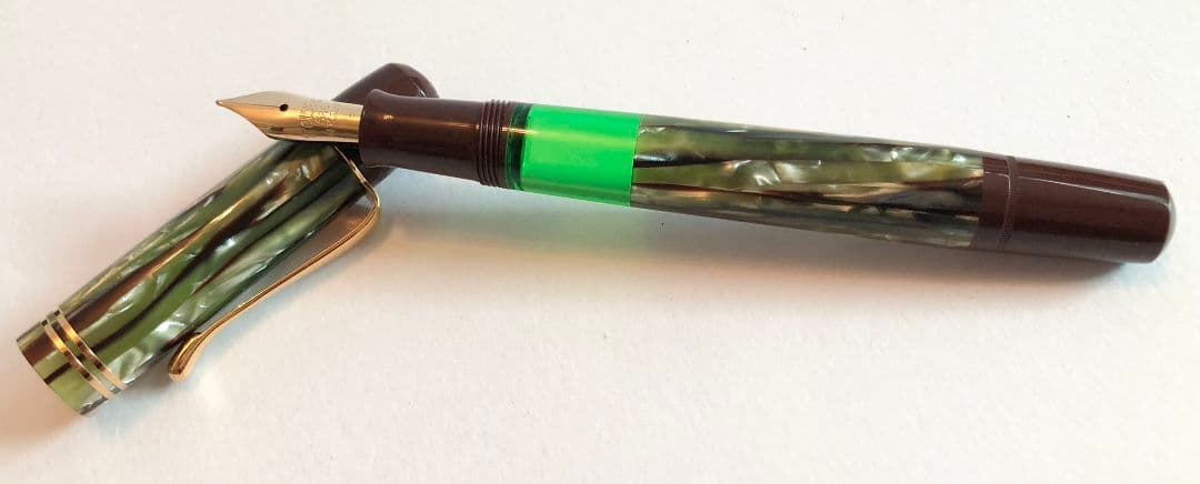 【最終お値下げ】ペリカン 万年筆 限定品 トータスシェル ブラウン