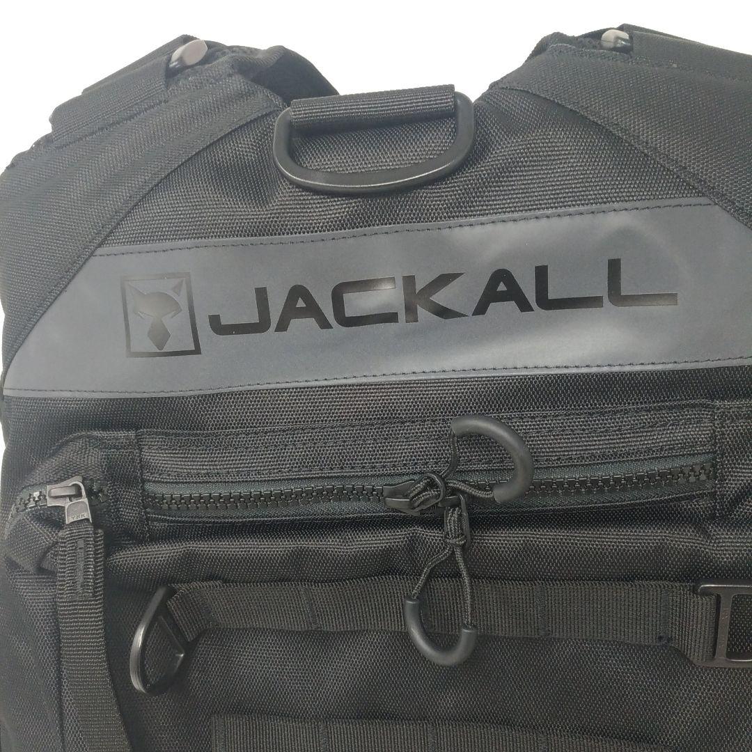 JACKALL ブラック　バーサタイル　ゲームベスト 釣り　ライフジャケット