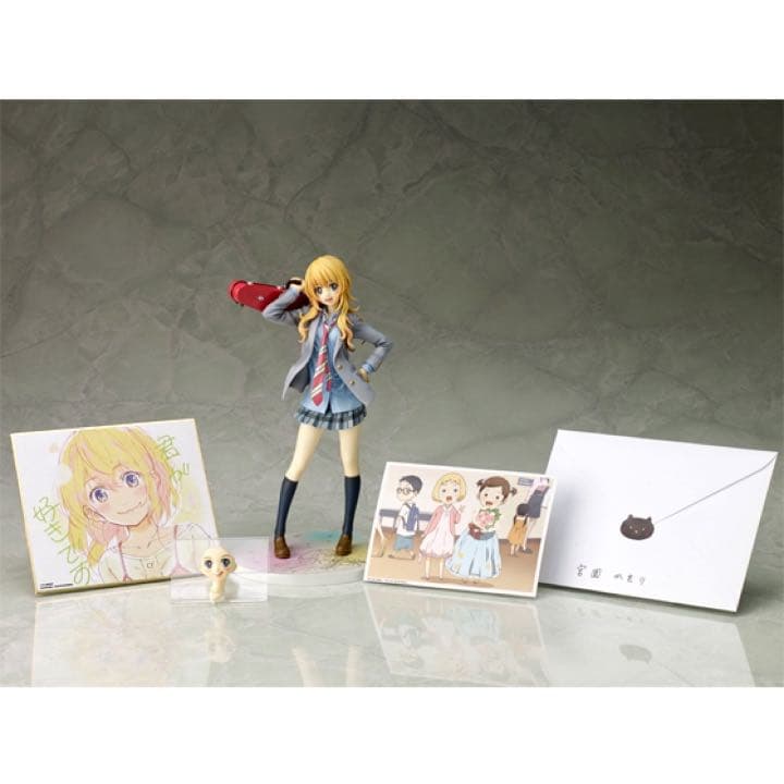 新品/正規品 四月は君の嘘 宮園かをり フィギュア プレミアムBOX 永久保存版