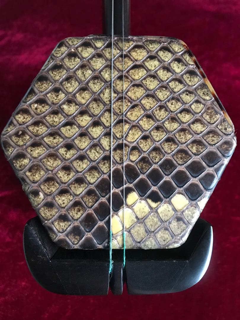 格安二胡★上級黒檀★古月琴坊・黄建洪製作★十年保証★必需品セット★100％評価