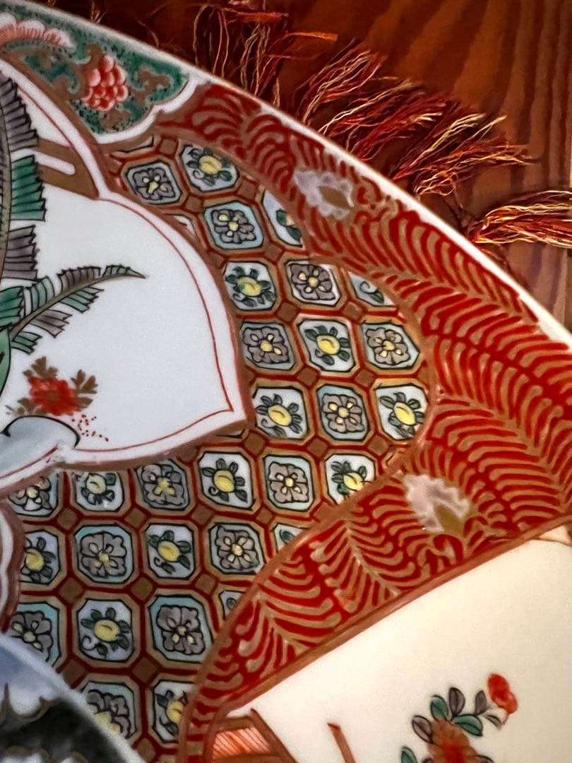 蔵出し　大皿　アンティーク　古伊万里