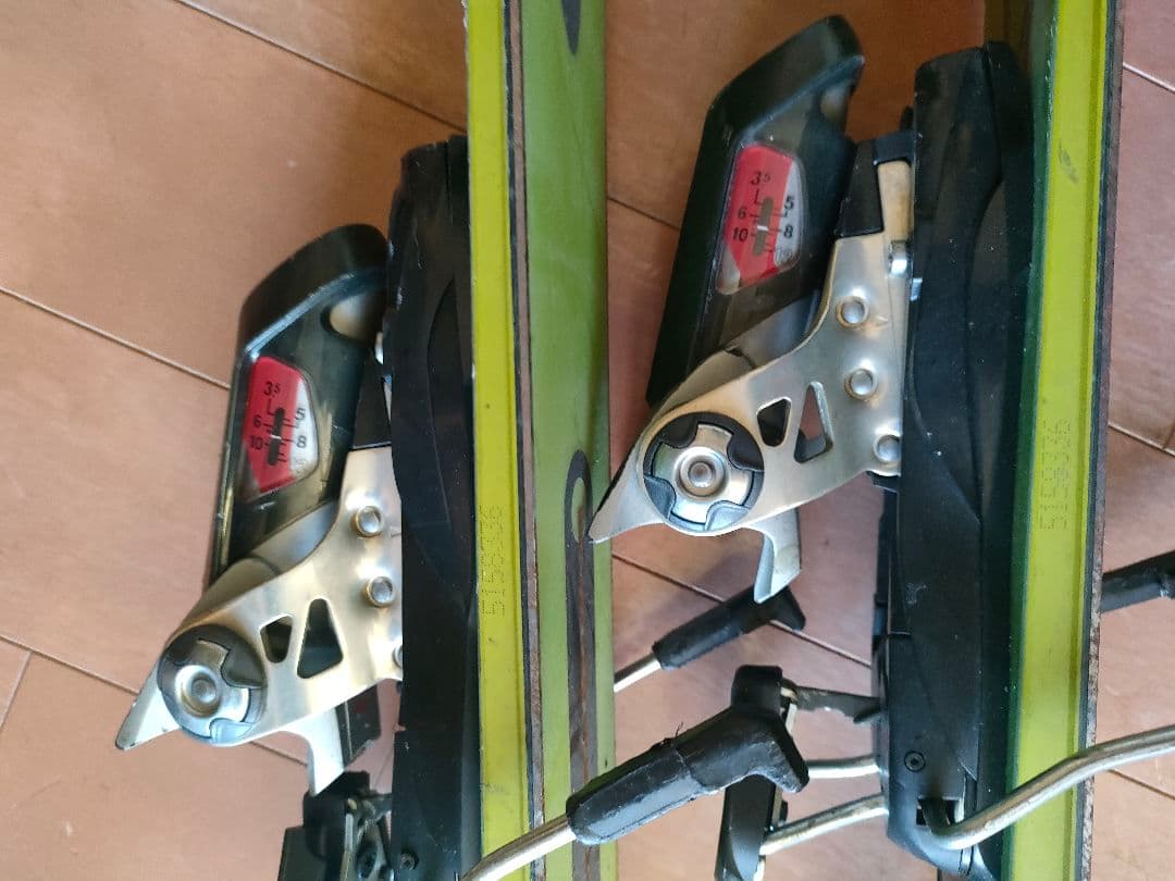 スキー板175cm ビンディング ストック