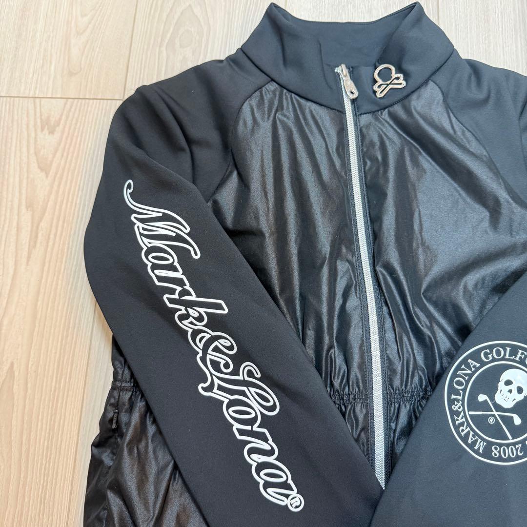 MARK&LONA マークアンドロナ ジップアップブルゾン　ブラック　36(S)