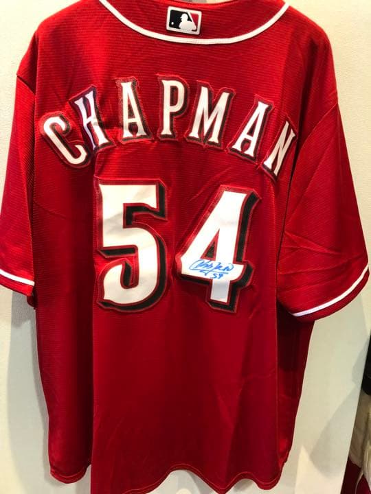 【きむ】MLB アロルディス・チャップマン　サイン入り