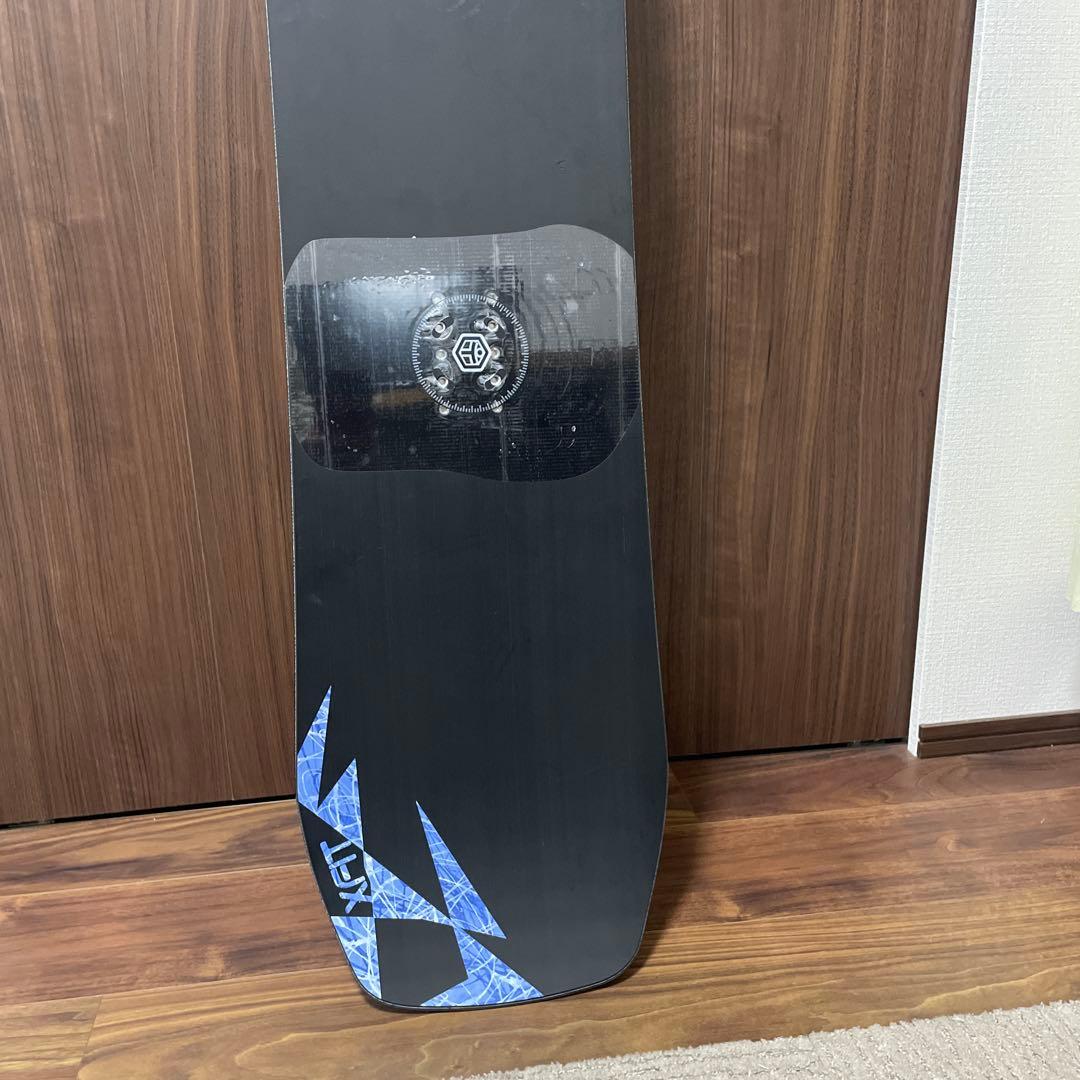 25-26 AMICSS XFIT 158 スノーボード ブラック