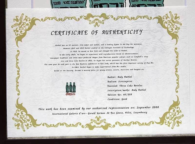 アンディ・ウォーホル 版画