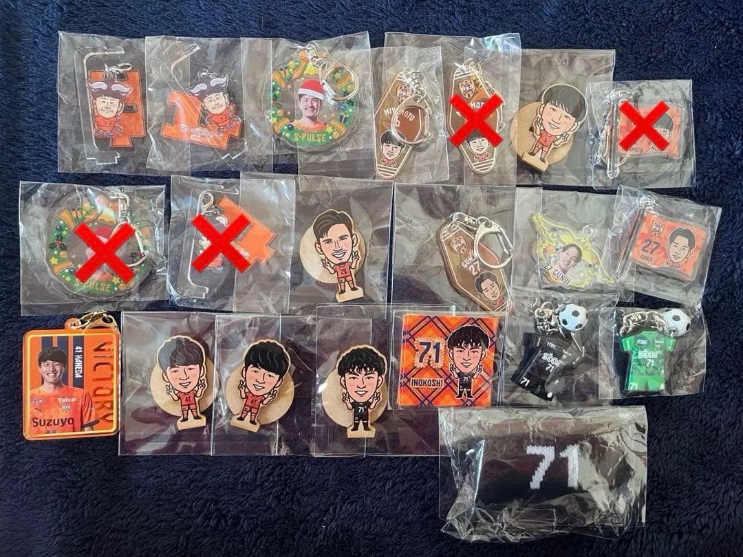 【組み合わせ自由】清水エスパルス ガチャ・シークレットまとめ売り