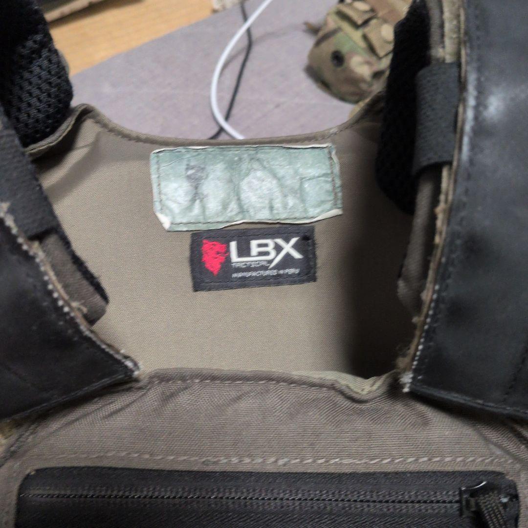 実物 LBX Tactical プレートキャリア マスグレー Mサイズ