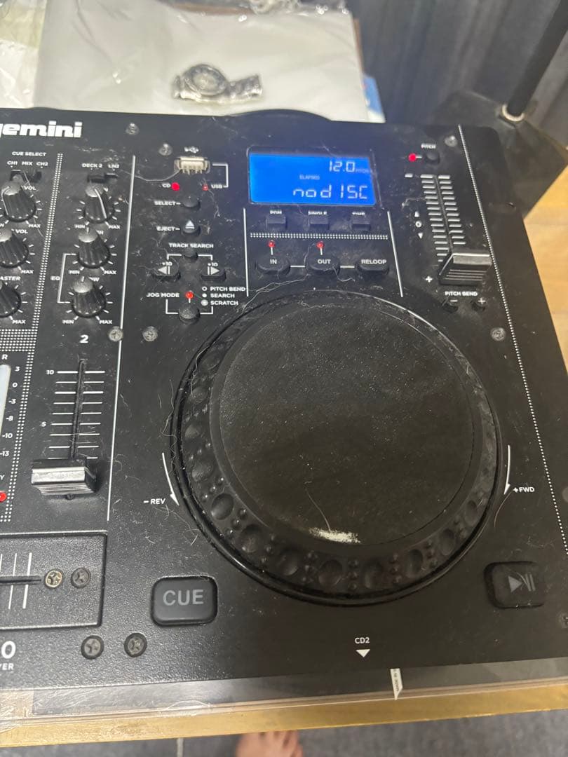 Gemini CDM-4000 DJコントローラー　全ての動作問題なし