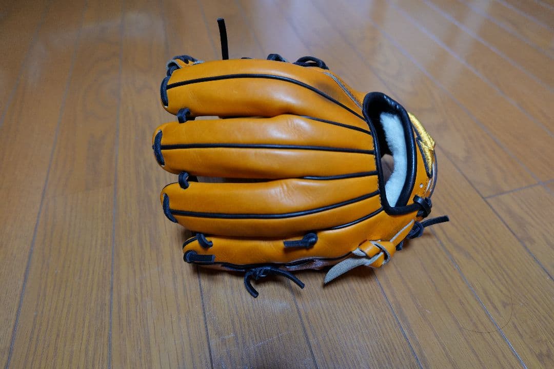 Mizuno Pro 　ミズノプロ　軟式グローブ オレンジ　内野手用　オーダー