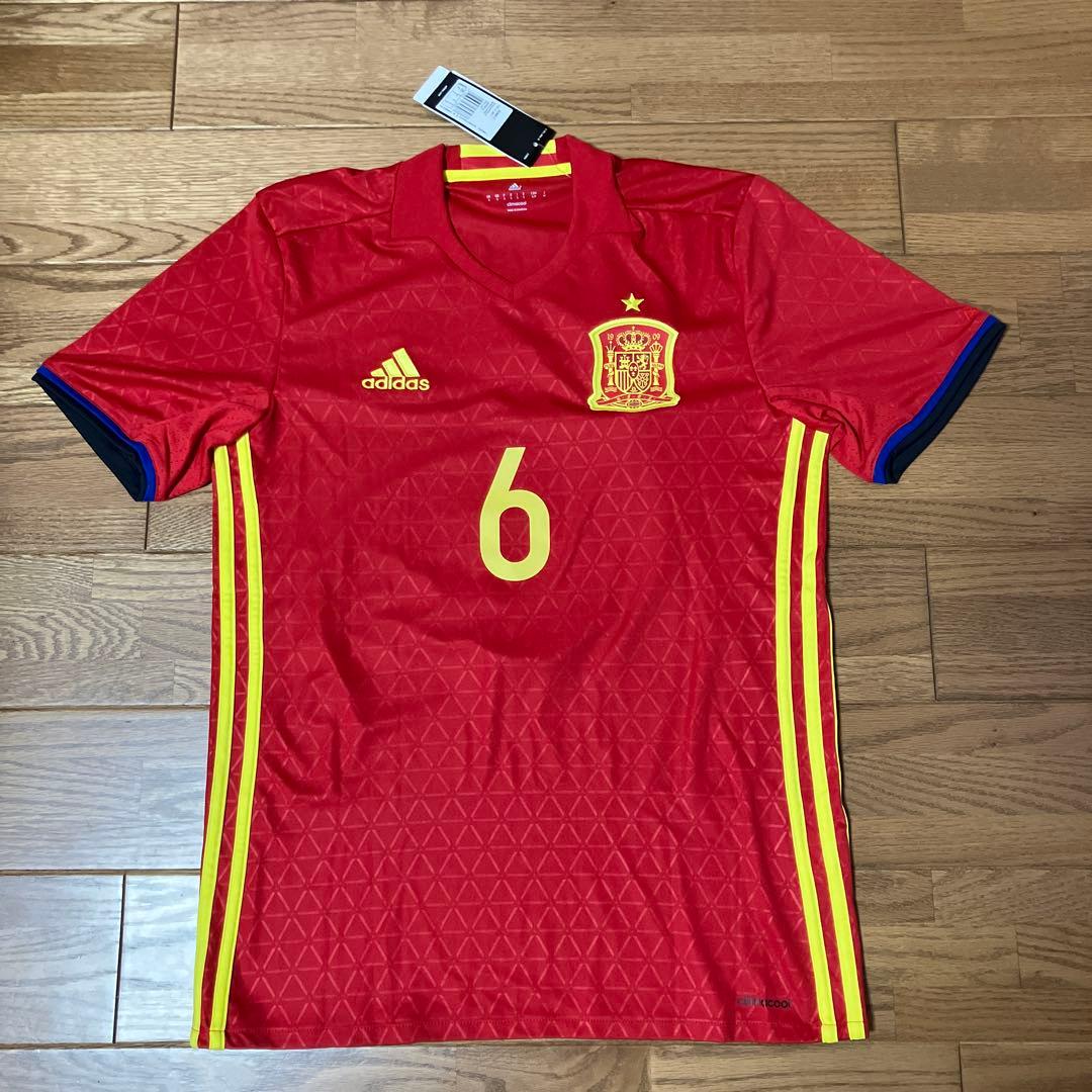 【新品タグ付/正規品】スペイン代表 イニエスタ ユニフォーム