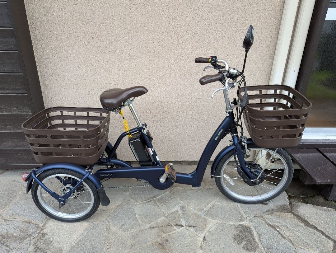 ブリヂストン　フロンティア　ラクットワゴン　電動アシスト　3輪車