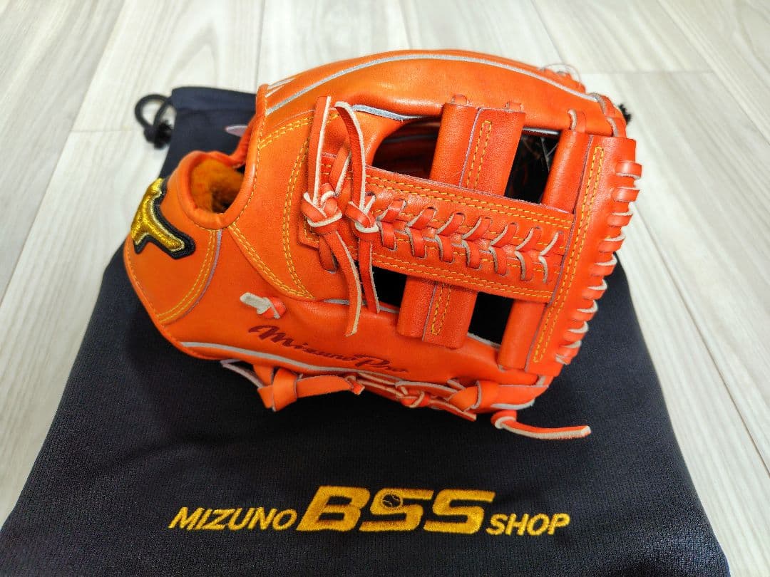 ミズノプロ　波賀ジャパン　HAGA JAPAN 艶　内野手　硬式　BBS限定