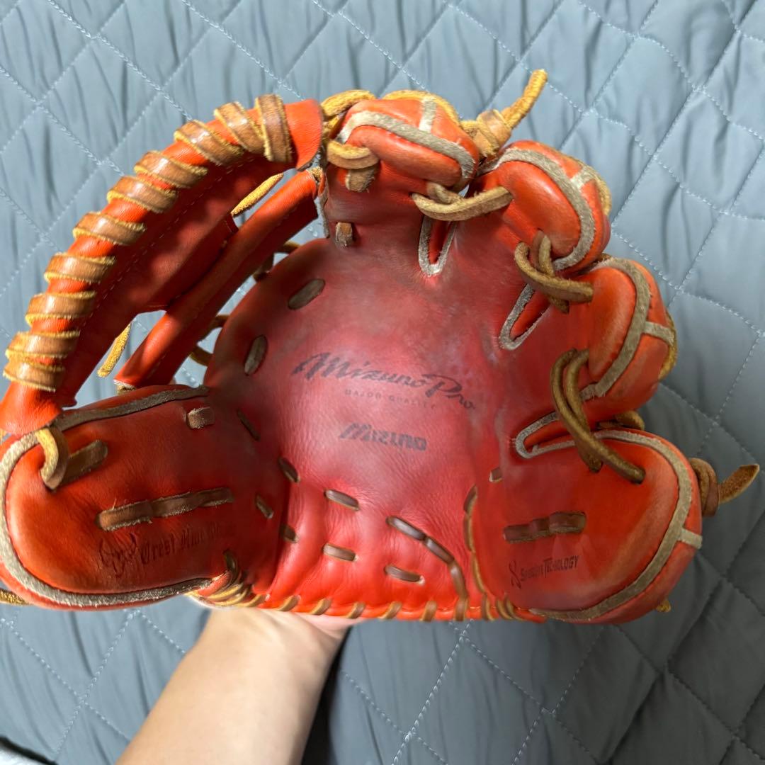ミズノプロ　硬式　内野手用グローブ