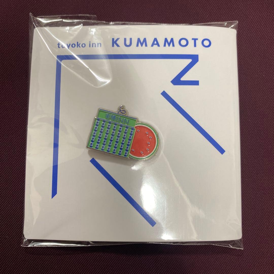 東横イン　ご当地　GENKIバッジ　ピンバッジ　熊本