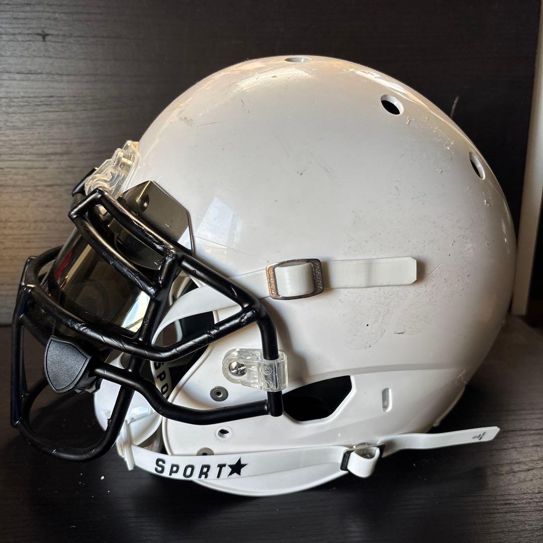 Schutt“AIR XP“Lサイズ UAスモークアイシールド付フル装備