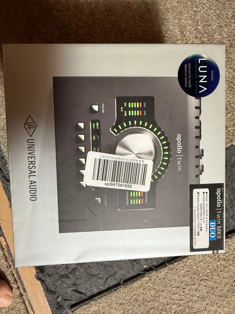 ７*０様 UNIVERSAL AUDIO apollo twin mkll du