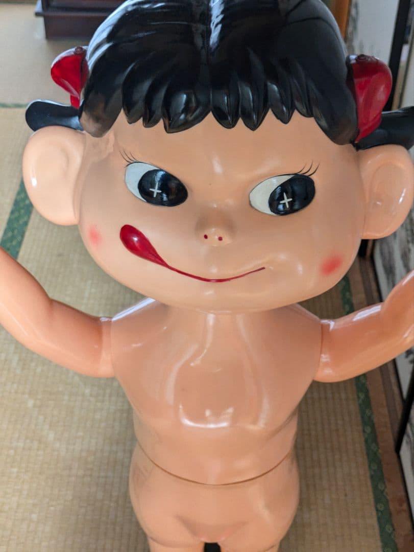 もんちゃん専用　ホッペ赤店頭ペコちゃん　等身大ペコちゃん　店頭用ペコちゃん