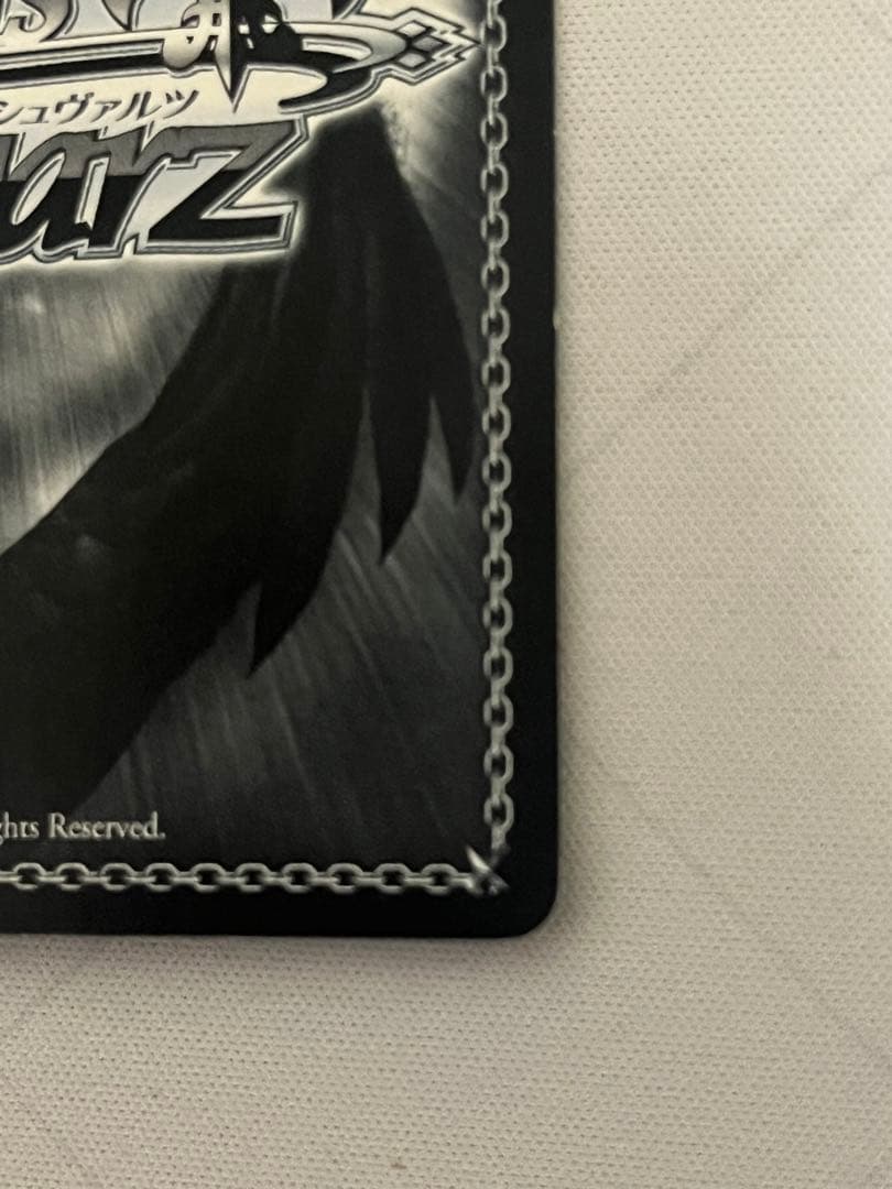 ws ヴァイスシュヴァルツ　蟹に行き遭った少女　戦場ヶ原ひたぎ　sp サイン