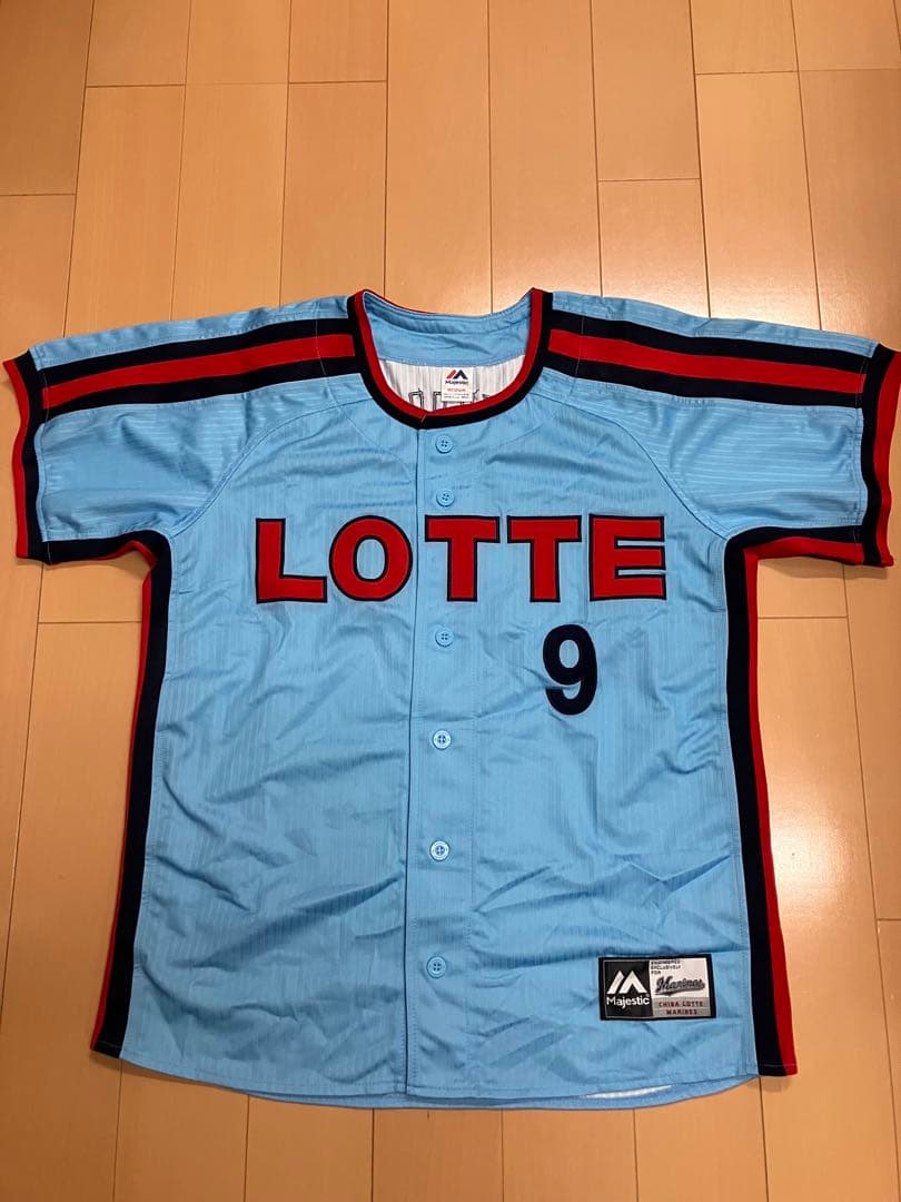 福浦和也　復刻　ロッテオリオンズ　ユニフォーム　千葉ロッテマリーンズ　当時　水色