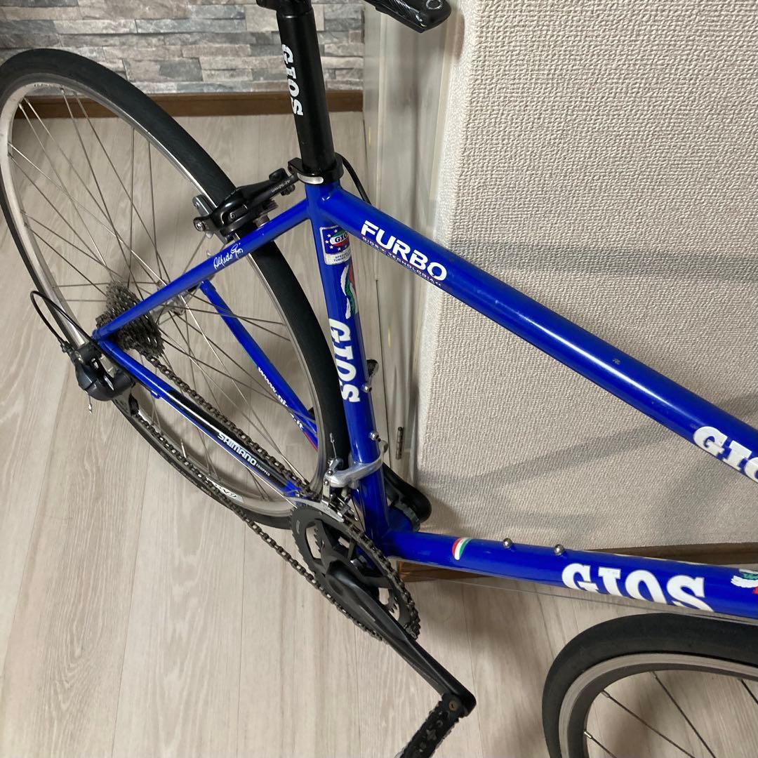 gios furbo ロードバイク 8s クロモリ