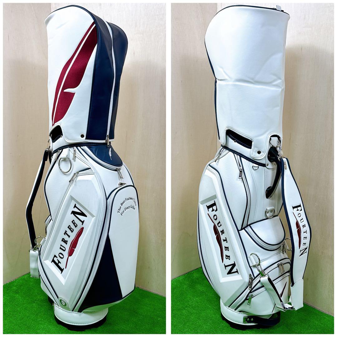 【美品】 FOURTEEN フォーティーン キャディバッグ アスリートモデル