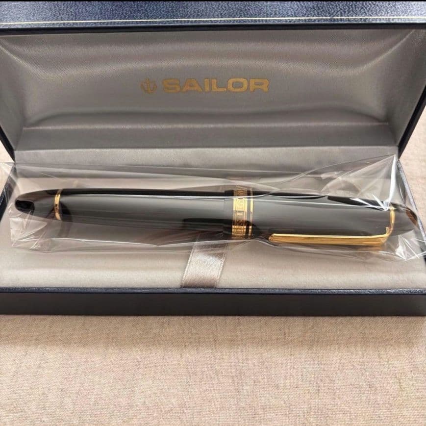 旧型セーラー長刀研ぎ万年筆KOPキング イーグル NAG21K特殊ペン先3枚重ね